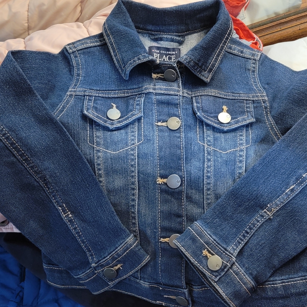 The Children's Place Dark Blue Denim Jacket